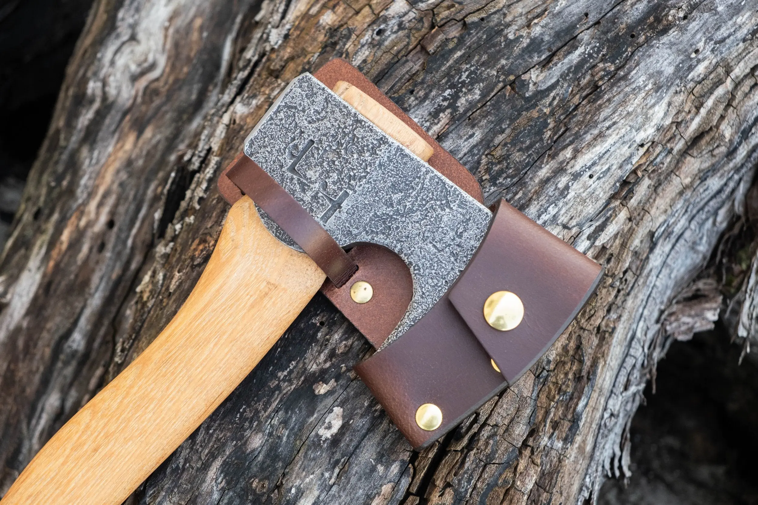 Bearded Belt Carry Hatchet with Mis-stamp - Image 5