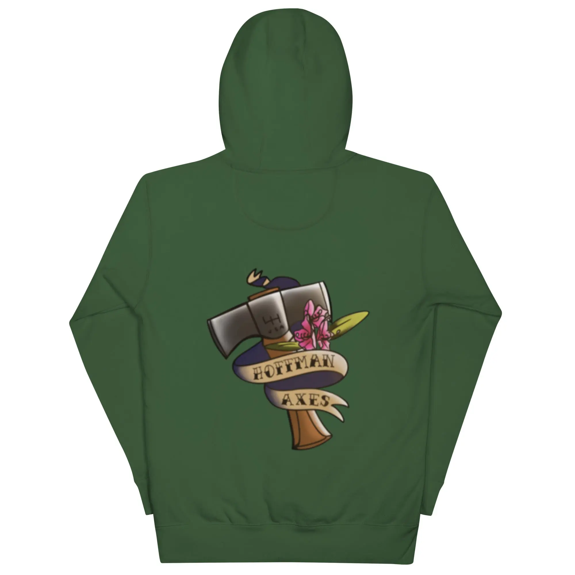 Hoffman Axes Rhododendron Hoodie - Image 8